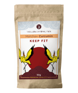 YELLOW STORK TEA Matcha+ Curcumin 50g