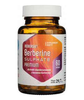 HEPATICA Berberine Sulphate Premium 60 caps.