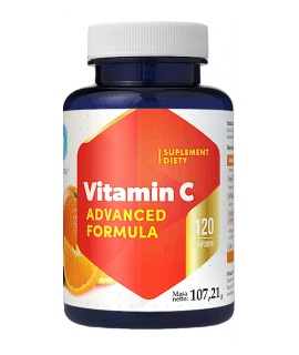 HEPATICA Vitamin C Advanced Formula 120 caps.
