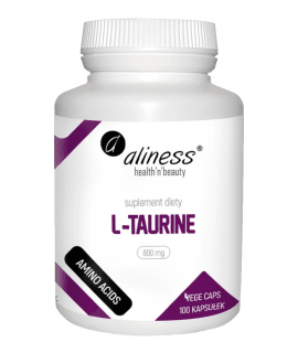 ALINESS L-Taurine 800mg 100 caps.