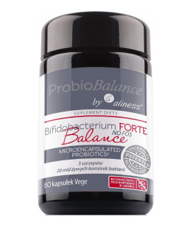 ALINESS ProbioBalance Bifidobacterium Balance Forte NO FOS 20 mld 60 caps.