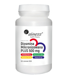 ALINESS Micronized Diosmin PLUS 500mg 100 tab.