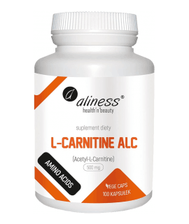 ALINESS L-Carnitine ALC 500mg 100 caps.