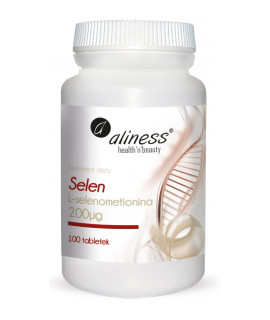 ALINESS Selenium SeLECT L-Selenomethionine 200mcg 100 tab.