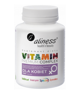 ALINESS Premium Vitamin Complex for Woman 120 tab.