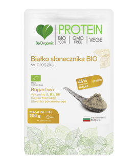 BEORGANIC Sunflower Protein BIO 200g