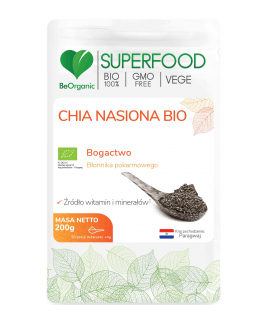 BEORGANIC Chia Seeds Bio 200g