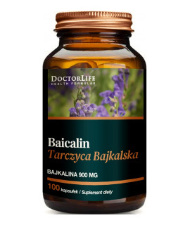 DOCTOR LIFE Baicalin Baikal skullcap 100 caps.