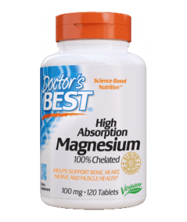 DOCTOR'S BEST High Absorption Magnesium 120 tab.