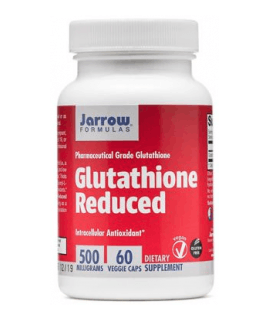 JARROW Glutathione Reduced 500mg 60 caps.