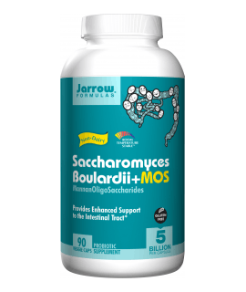 JARROW Saccharomyces Boulardii + MOS 90 caps.