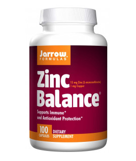 JARROW Zinc Balance 100 caps.