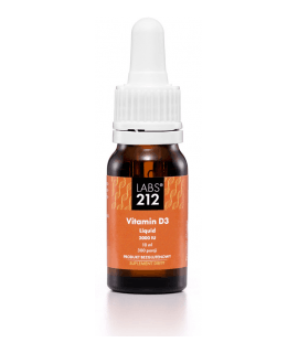 LABS212 Vitamin D3 Liquid 10 ml