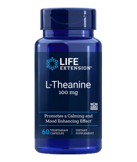 LIFE EXTENSION L-Theanine 100mg 60 caps.