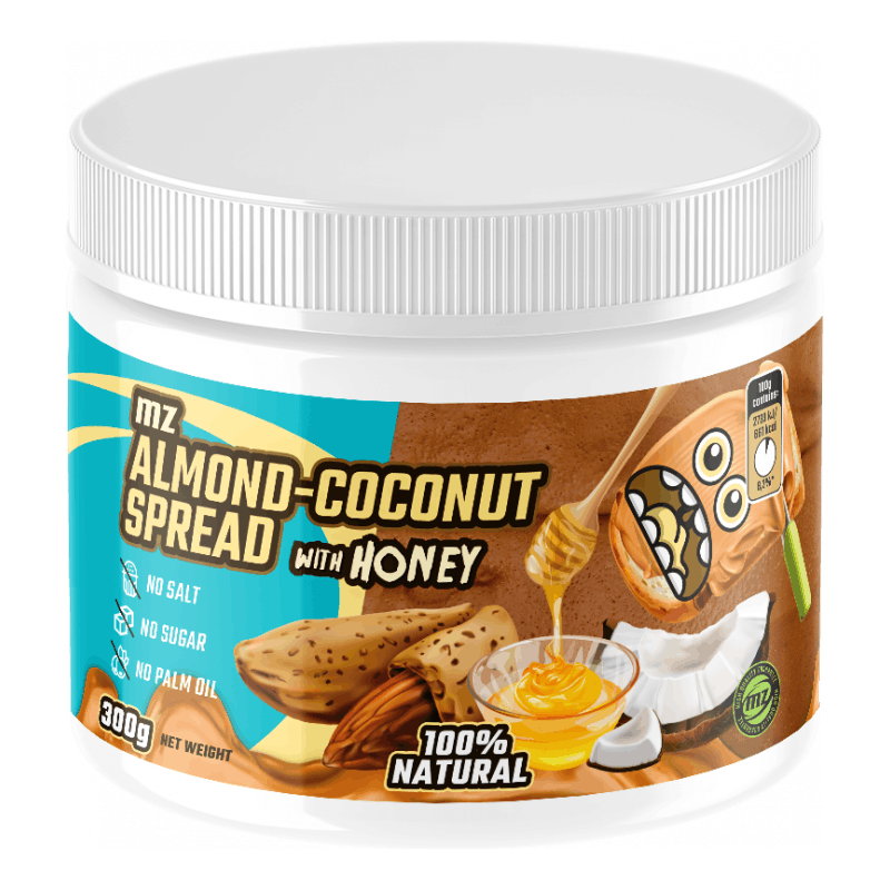 Almond-coconut cream with honey
