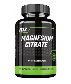 MZ-STORE Magnesium Citrate 120 caps.