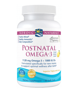 NORDIC NATURALS Postnital Omega-3 60 softgels