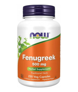 NOW FOODS Fenugreek 500 mg 250 caps.