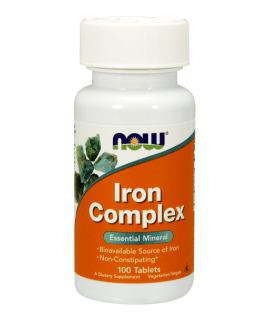 NOW FOODS Iron Complex 100 tab.