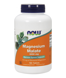 NOW FOODS Magnesium Malate 1000mg 180 tab.