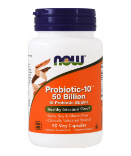 NOW FOODS Probiotic-10 50 Billion 50 caps.