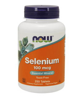 NOW FOODS Selenium 100mcg 250 tab.