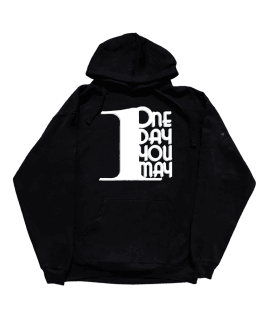 5% NUTRITION Hoodie 1DayYouMay (Black/White) #12