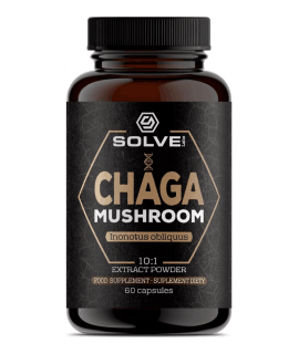 SOLVE LABS Chaga Mushroom 60 caps.