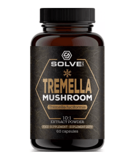 SOLVE LABS Tremella Mushroom 60 caps.