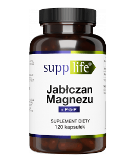 SUPPLIFE Magnesium Malate + P-5-P 120 caps.