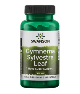 SWANSON Gymnema Sylvestre Leaf 400mg 100 caps.