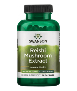 SWANSON Reishi Mushroom 500mg 90 caps.